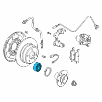 OEM 2008 BMW M5 Drive Flange Hub Diagram - 33-41-2-229-120