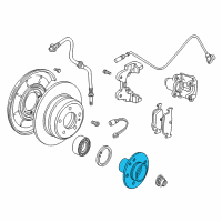 OEM BMW 328i Drive Flange Hub Diagram - 33-41-6-752-381