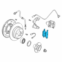 OEM BMW 325xi Disc Brake Pad Repair Kit Diagram - 34-21-6-778-168