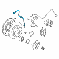 OEM BMW Z4 Brake Hose Diagram - 34-32-6-757-744