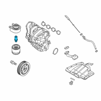 OEM 2021 Hyundai Kona Fix Bolt-Oil Cooler Diagram - 26420-2B720