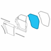 OEM 2020 Dodge Charger REAR DOOR MOUNTED Diagram - 68040046AO