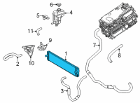 OEM Lexus RADIATOR ASSY Diagram - G9010-78030