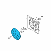 OEM 2006 Kia Amanti Fan-Cooling Diagram - 252313F000