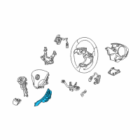 OEM Acura ZDX Switch Assembly, Cruise Diagram - 36770-SZN-A01