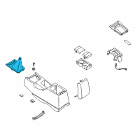 OEM Nissan Altima Boot-Console Diagram - 96935-9E000