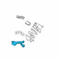 OEM Nissan Versa Duct-Air Diagram - 16554-ED000