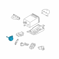 OEM 2019 Kia Sedona Actuator Diagram - 292383C300