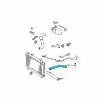 OEM 2003 Toyota Camry Upper Hose Diagram - 16571-0H030