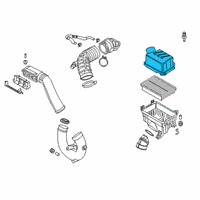 OEM Hyundai Kona Cover-Air Cleaner Diagram - 28111-J9300