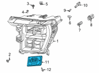 OEM Ford F-150 Module Diagram - JX7Z-13C788-N