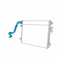 OEM 2008 Dodge Grand Caravan Hose-Oil Cooler Pressure And Ret Diagram - 5005204AG