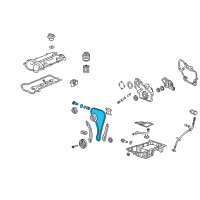 OEM 2007 Chevrolet Cobalt Chain Pkg, Timing Diagram - 12600850