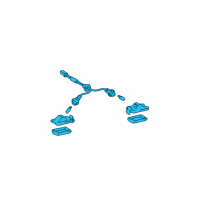 OEM Toyota Solara License Lamp Diagram - 81270-AC040