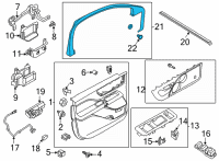 OEM Lincoln Aviator DECAL Diagram - LC5Z-7800014-AC