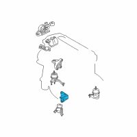 OEM 2010 Toyota Camry Front Mount Bracket Diagram - 12311-0H100