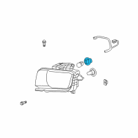 OEM Chevrolet Socket Diagram - 92227778