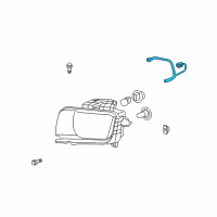 OEM 2013 Chevrolet Camaro Harness Diagram - 22915130