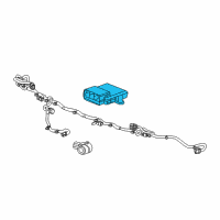 OEM 2019 Cadillac Escalade Alarm Module Diagram - 84169042