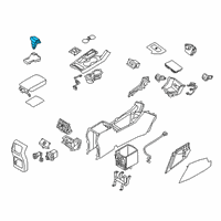 OEM Kia Niro Knob Assembly-Gear Shift Diagram - 46720D4100WK