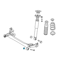 OEM 2021 Nissan Kicks Nut Diagram - 54588-5FA0A