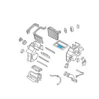 OEM 2007 Kia Optima Seal(C)-Heater To Duct Diagram - 972482G000