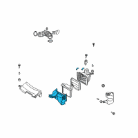 OEM Infiniti M45 Body Assembly-Air Cleaner Diagram - 16528-EH000