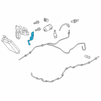 OEM 2012 Lincoln Navigator Lever Assembly Diagram - 8L1Z-5A967-B