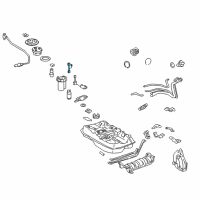 OEM Toyota Matrix Pressure Tube Wire Diagram - 77785-06020