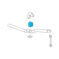 OEM 2007 Cadillac SRX Bushings Diagram - 25759231