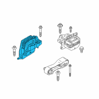 OEM 2021 BMW 228i xDrive Gran Coupe ENGINE MOUNT Diagram - 22-11-8-835-566