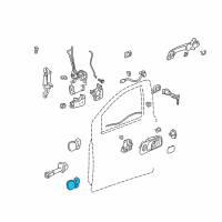 OEM Acura MDX Hinge B, Door Diagram - 67450-S9V-305ZZ