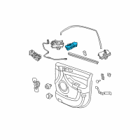 OEM 2006 Chrysler Pacifica Switch-Door Module Diagram - 4685982AF