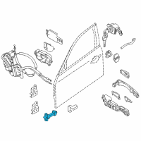 OEM 2017 Infiniti Q70 Check Link Assembly Diagram - 80430-1MA0B