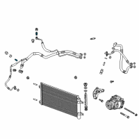 OEM 2015 Buick Verano Discharge Hose Valve Diagram - 13277003