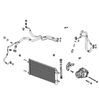 OEM 2018 Chevrolet Cruze Suction Hose Seal Diagram - 13418811