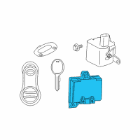 OEM 2012 Dodge Caliber Module-Receiver Diagram - 68242168AD