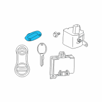 OEM 2007 Jeep Compass Sensor-Intrusion Module Diagram - 1BX26DW1AH