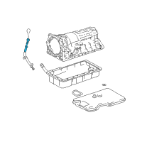 OEM 1999 Toyota 4Runner Dipstick Diagram - 35103-34060