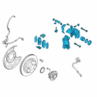 OEM 2015 Kia Forte5 Brake Assembly-Rear Wheel Diagram - 58210A7310