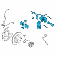 OEM Kia Forte5 Brake Assembly-Rear Wheel Diagram - 58210A7310