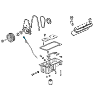 OEM 2006 Chevrolet Trailblazer Indicator Asm-Oil Level Diagram - 12575957