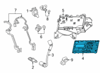 OEM Chevrolet Suburban ECM Diagram - 12711353