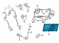 OEM GMC Yukon XL ECM Diagram - 12711353