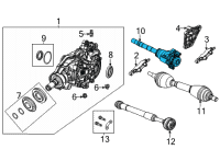 OEM 2021 Jeep Grand Cherokee L OUTPUT Diagram - 68373970AH