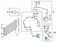 OEM 2022 Lincoln Corsair TUBE ASY Diagram - LX6Z-19972-B