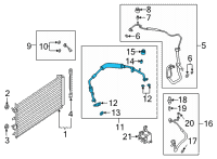 OEM 2022 Ford Escape TUBE ASY Diagram - LX6Z-19D742-F
