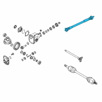 OEM 2015 Infiniti Q50 Propeller Shaft Assy-Front Diagram - 37200-4GA0B