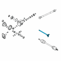OEM Infiniti Q60 Shaft-Side Differential Diagram - 38231-4HZ0A