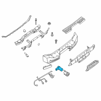 OEM 2006 Nissan Quest Sensor-Sonar Diagram - 25994-ZF13A